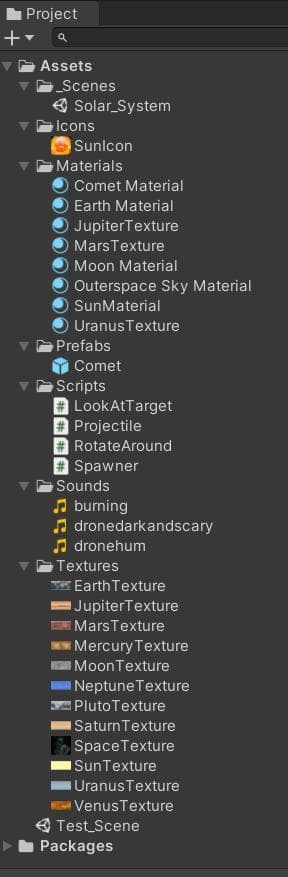 Solar System (itch) (badwolf88) screenshot 2