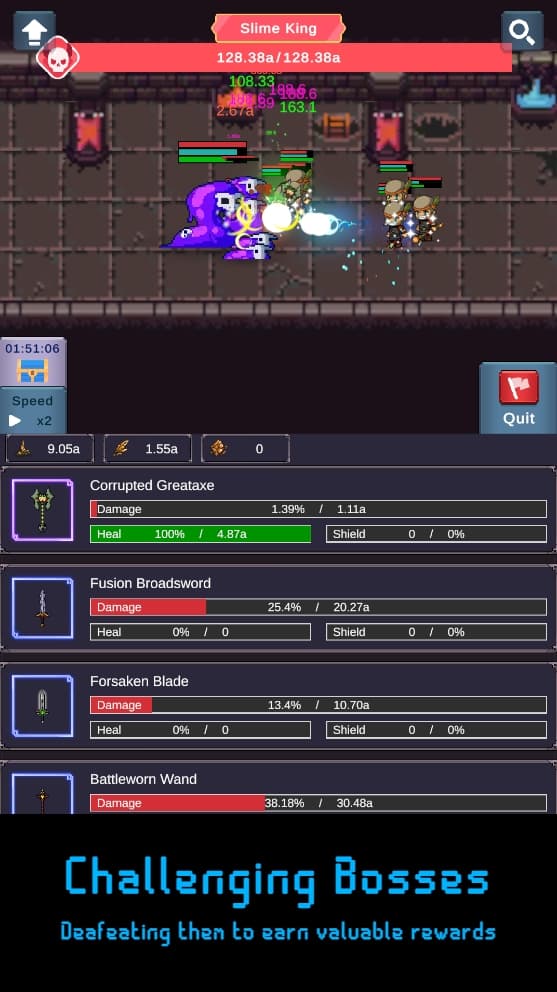 Idle Weapon Fantasy (Blood) (Blood) screenshot 3
