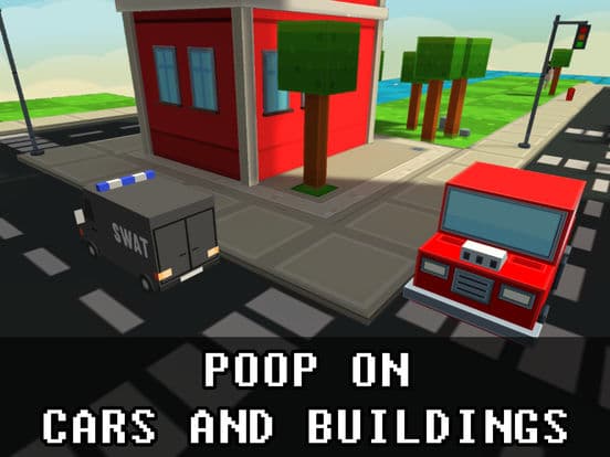 Poopy Bird AR: Poop and Run screenshot 5