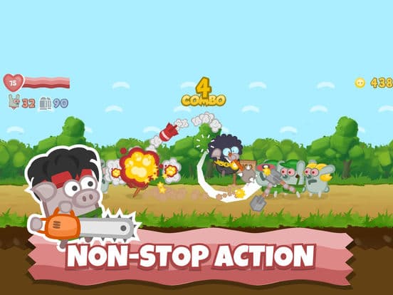 Bacon May Die - fun beatem up fighting game screenshot 2