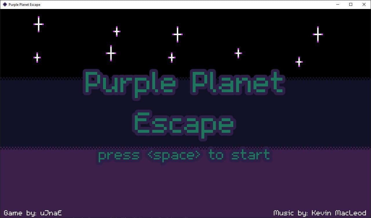 Purple Planet Escape screenshot 2