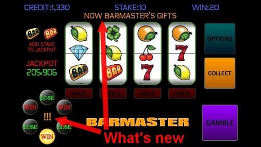 Barmaster slot machine screenshot 6