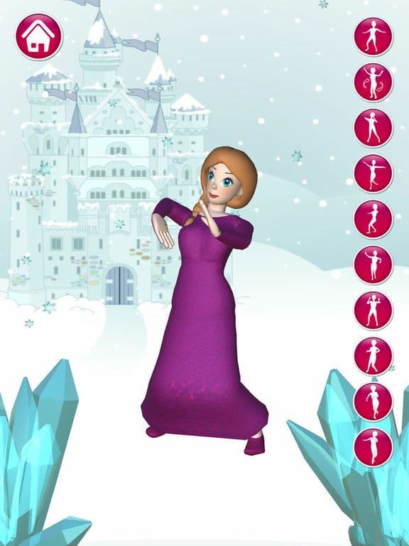 Dance with Snow Queen Princess Dancing Game – Pro