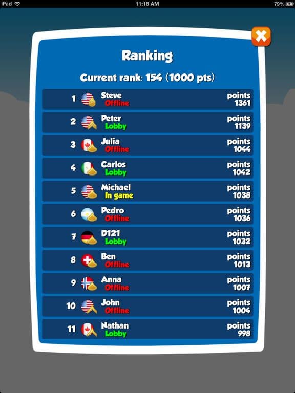 4 in a Row Multiplayer Pro screenshot 3
