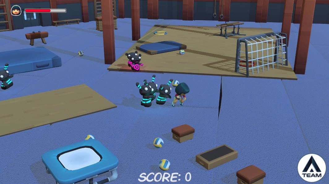 Volleyball Girls VS. EVIL screenshot 2