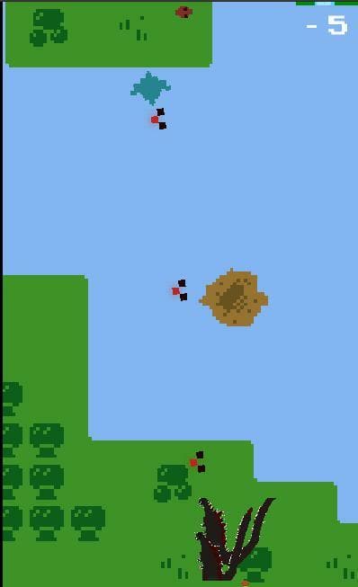 Game-Gen Godzilla Army Vertical Shooter Demo screenshot 2