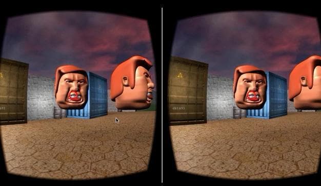 DOOM: Trump Balloon for Google Cardboard, Mac & Web Browser screenshot 3