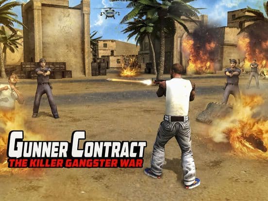 Gunner Contract the Killer Gangster war screenshot 2