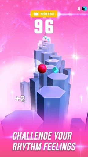 Splashy Tiles: Bouncing to the music tiles screenshot 3