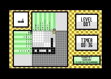 Grid Pix Advent C64 screenshot 3