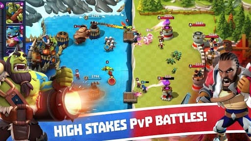 Castle Creeps Battle screenshot 2