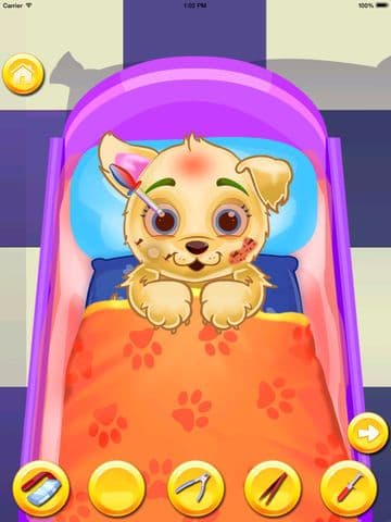 Doberman Puppies Pet Caring Game screenshot 2