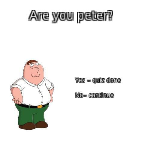 which family guy character are you