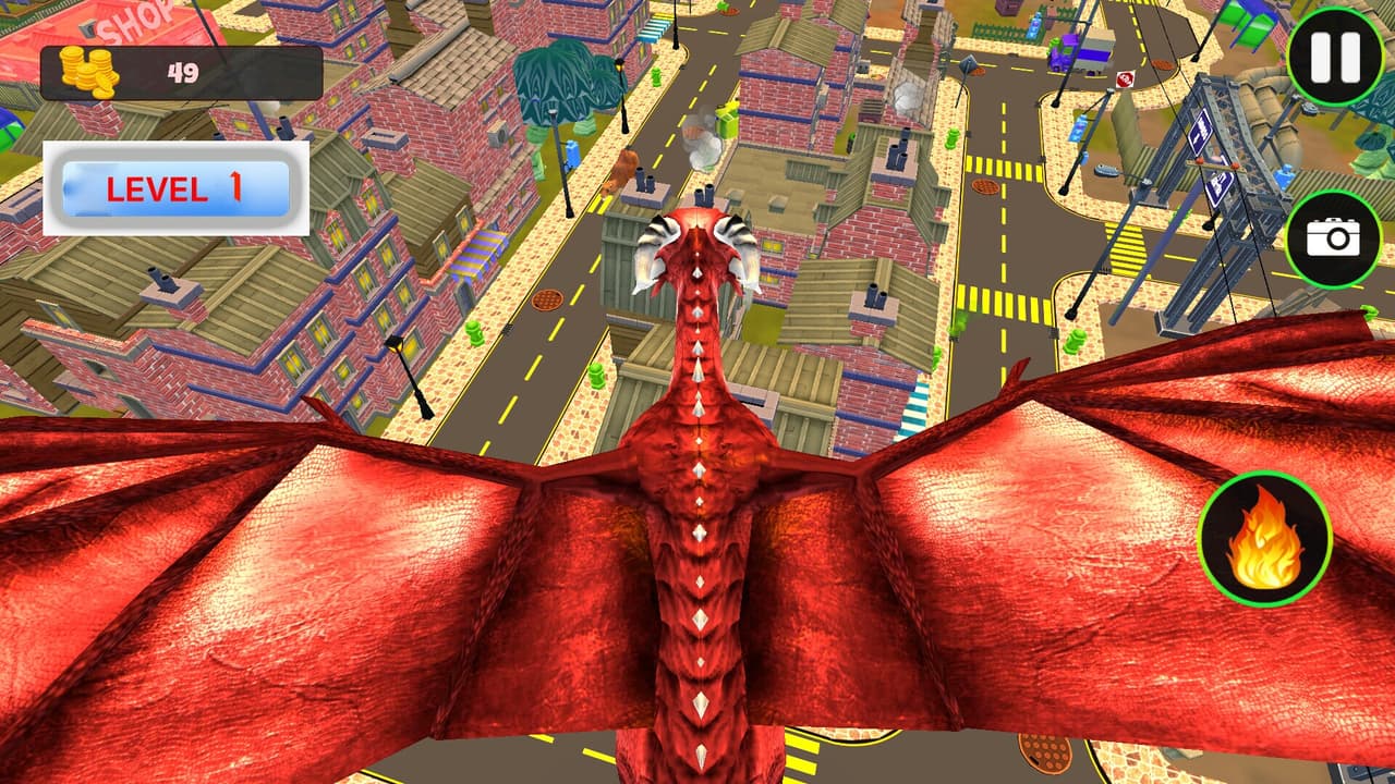 Fly Fly Dragon! screenshot 2
