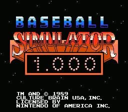 Baseball Simulator 1.000 screenshot 2