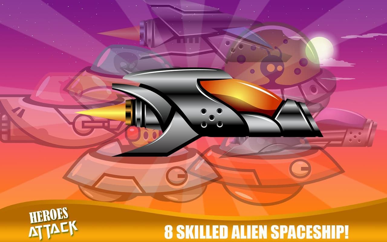 Heroes Attack: Alien Shooter screenshot 5