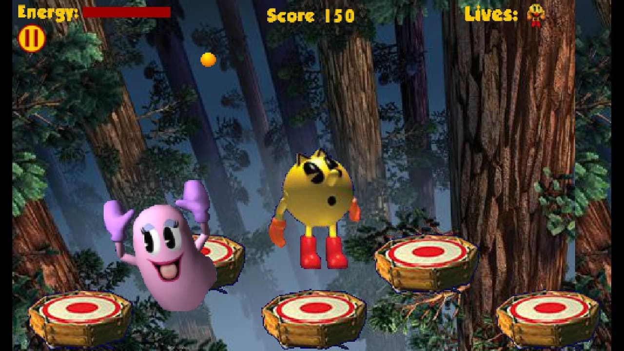 Pac-Man: Tree Top Token Game