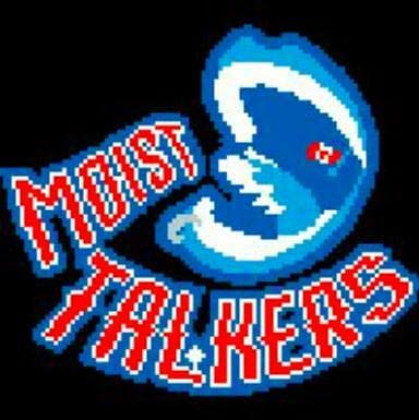 Canada Moist Talkers Cross-Stitch Logo