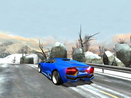 Super Car Rally Winter screenshot 3