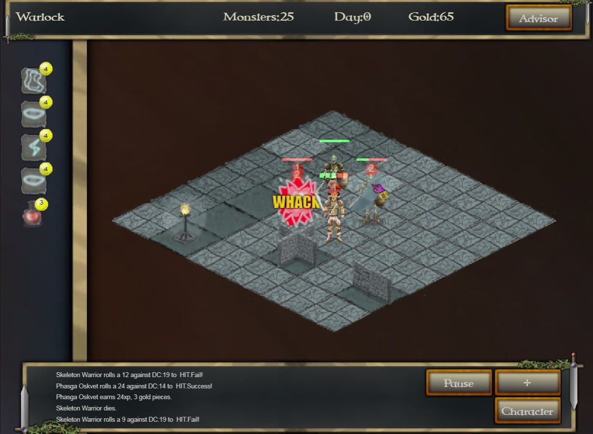 Warlock (itch) (Matt Lloyd) screenshot 3