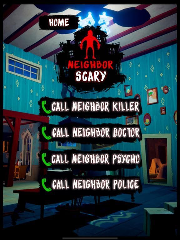 Calling Hello Neighbor Scary screenshot 3