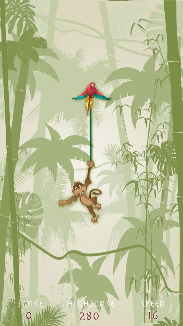 Monkey Business - Collect all banans from the trees screenshot 5