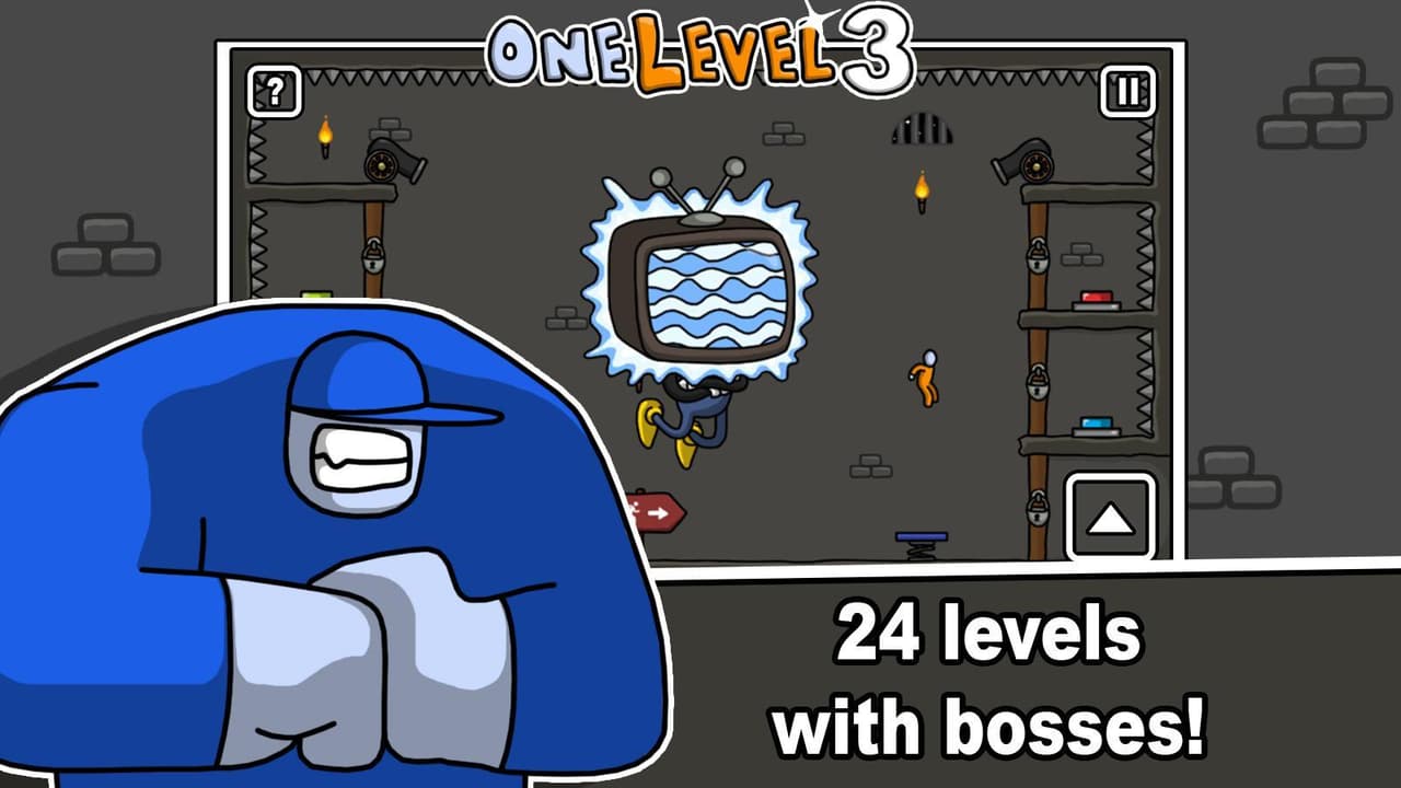 One Level 3: Stickman Jailbreak screenshot 4