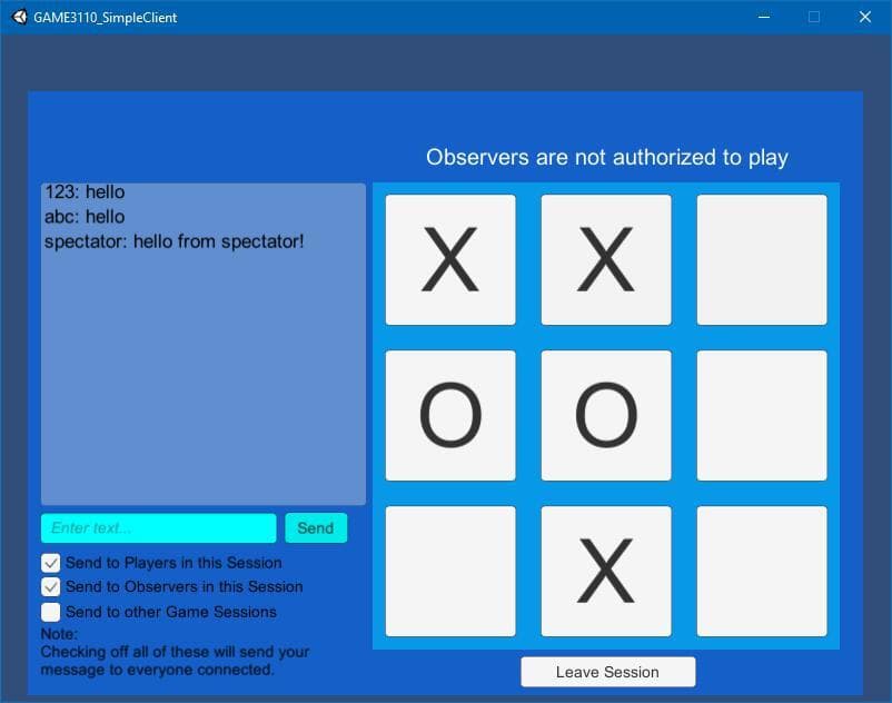 Multiplayer Tic Tac Toe (DemonKing715) screenshot 5