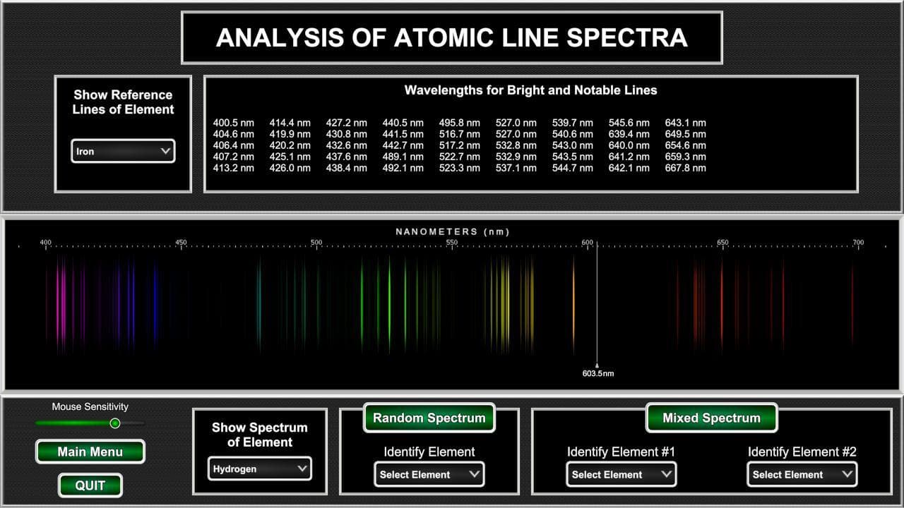 Spectroscopy Simulator