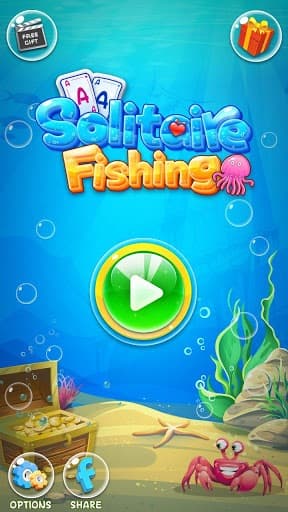 Solitaire TriPeaks - Fish Rescue