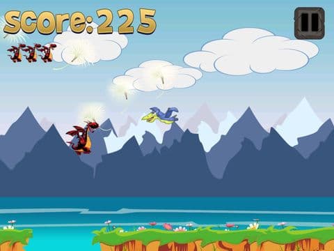 Ninja Dinosaur Dragon Run Free - Top Fun Easy Arcade Adventure Games for Casual Gamers screenshot 4