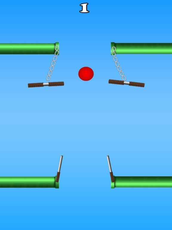 Rolling Red Ball Rush Up Sky screenshot 5