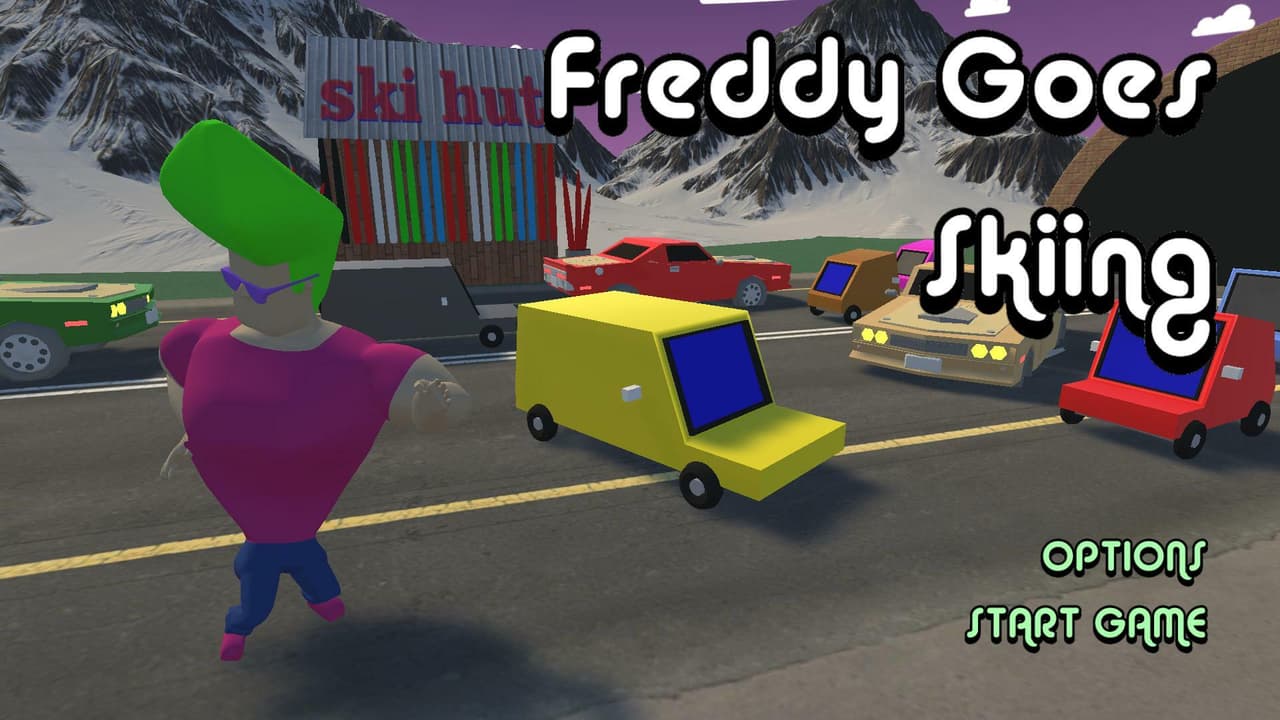 Freddy Goes Skiing (Android App/APK) screenshot 2