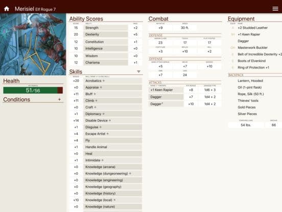 Fight Club PFRPG/3.5 Edition screenshot 2
