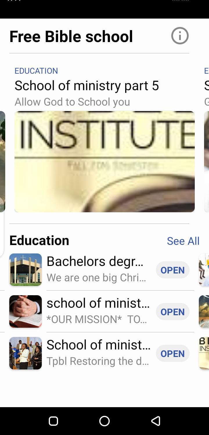 Online Bible school screenshot 4
