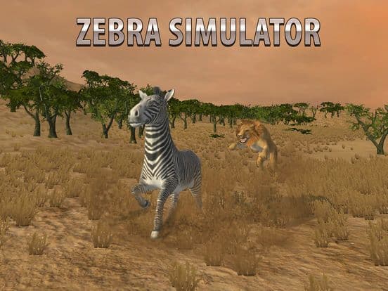 Zebra Simulator 3D - African Horse Survival screenshot 4