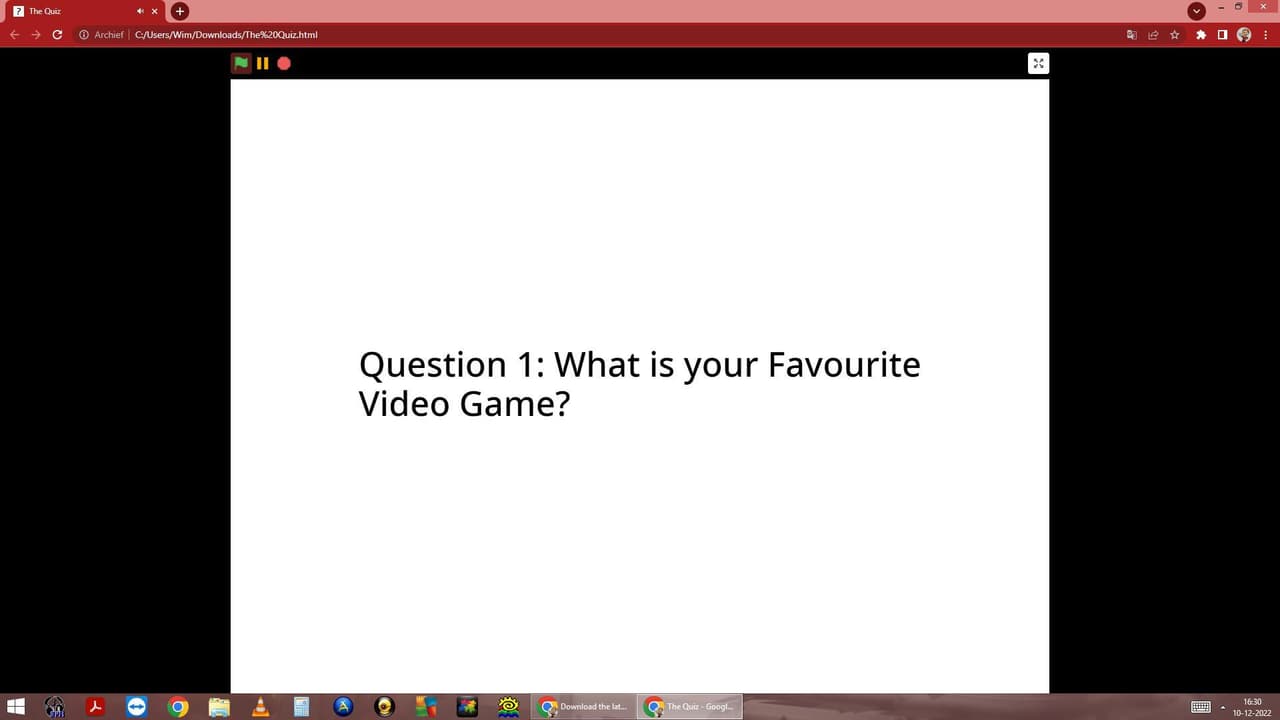 The Quiz screenshot 2