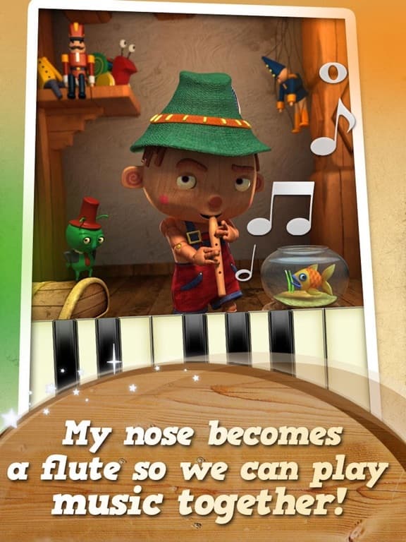 Talking Pinocchio HD screenshot 5