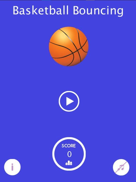 Basketball Bouncing HD - Bounce BasketBall Challenge Game screenshot 2