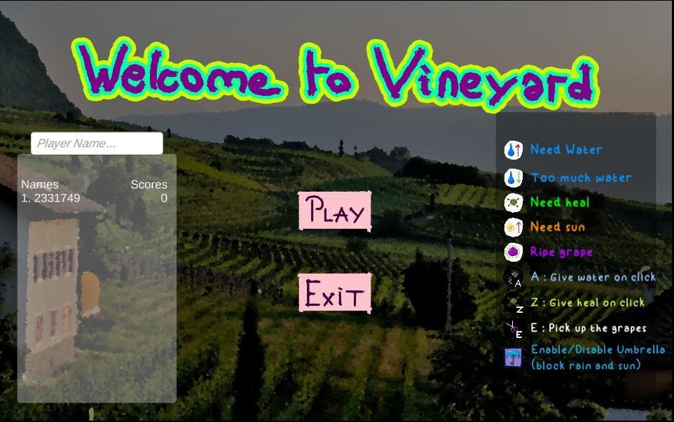 Welcome to Vineyard screenshot 2