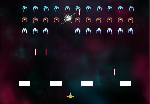 Space Invader Clone (Nicolas "NickyG" Acea-Gallo)