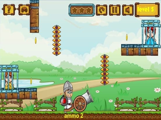 Rescue Valentine - Physcis puzzle game for saving princess screenshot 2