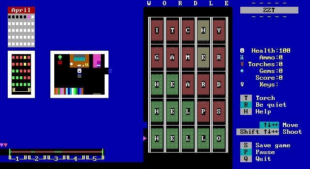Wordles of ZZT screenshot 4