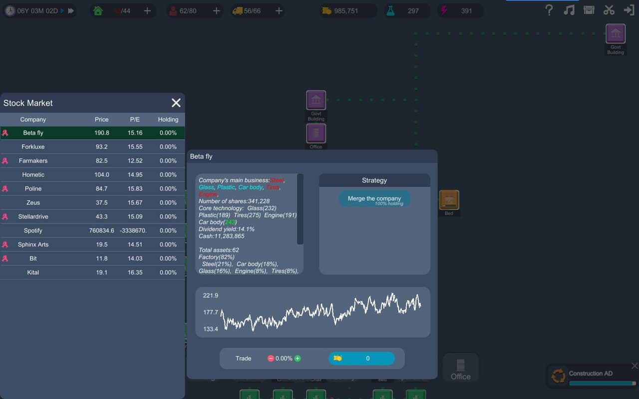 Capital Simulator screenshot 6