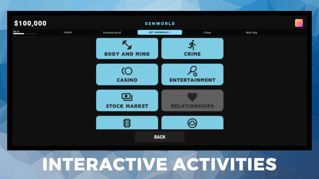 GENWORLD - OPENWORLD LIFE SIM screenshot 2
