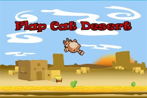 Flap Cat Desert