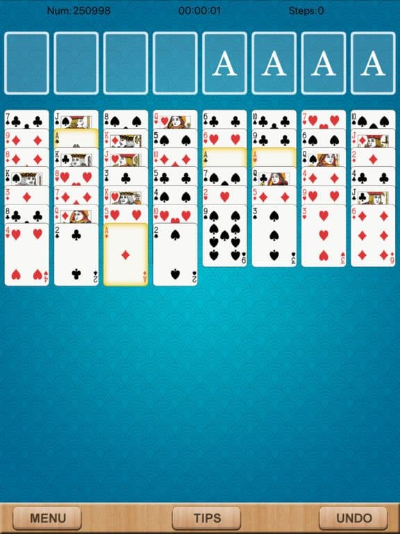 New FreeCell Solitaire HD screenshot 3
