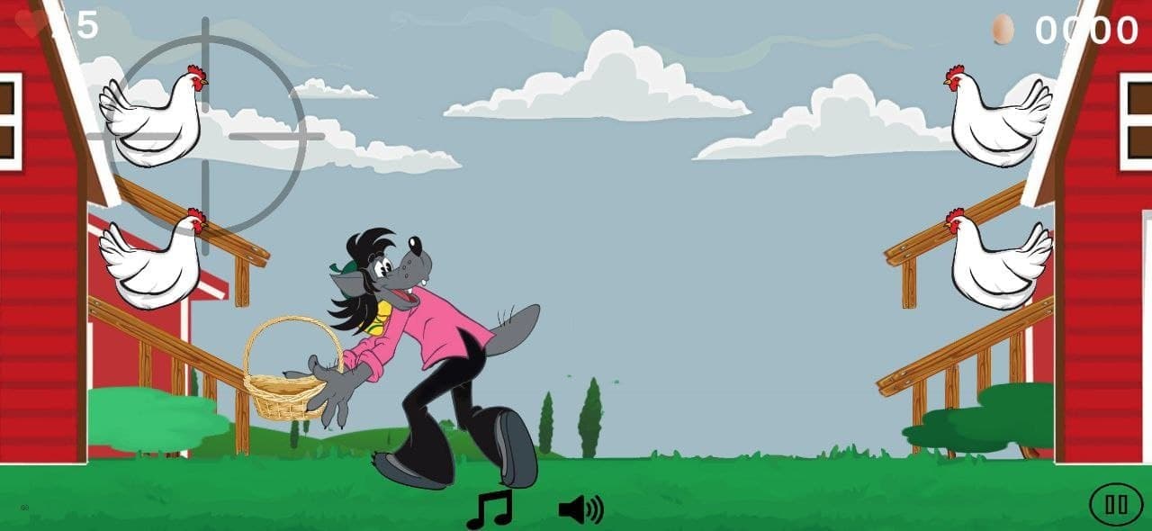 Wolf Catсhes Eggs screenshot 2