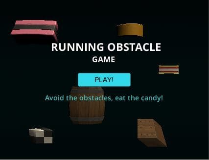 Running obstacle game
