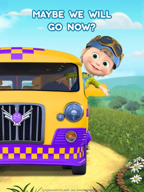 Masha and the Bear: Car Games